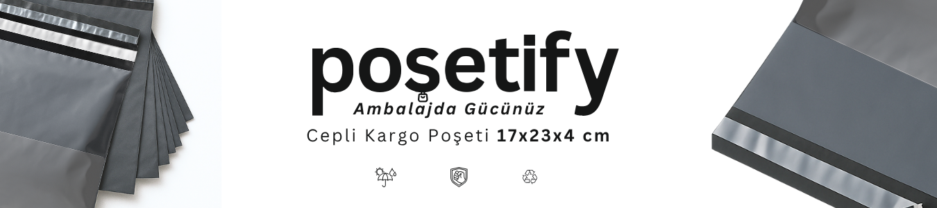 Cepli Kargo Poşeti 17x23x4 cm