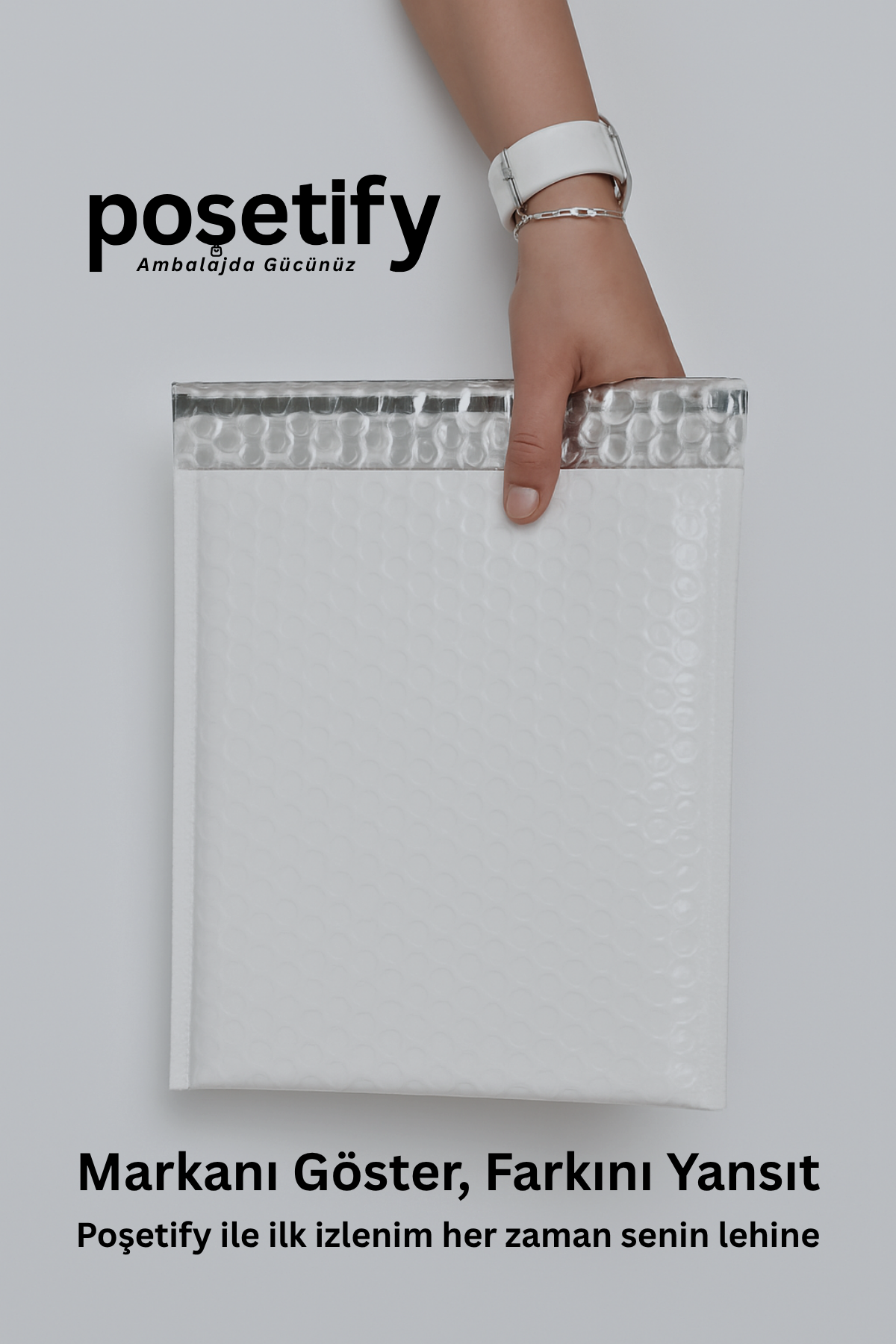 Poşetify Balonlu Beyaz Kargo Poşeti 40×50+5 cm | Bantlı Patpatlı Kargo Poşeti | Beyaz E-Ticaret Poşeti Poşetify Balonlu Beyaz Kargo Poşeti 40x50+5 cm | Bantlı Patpatlı Kargo Poşeti | Beyaz E-Ticaret Poşeti