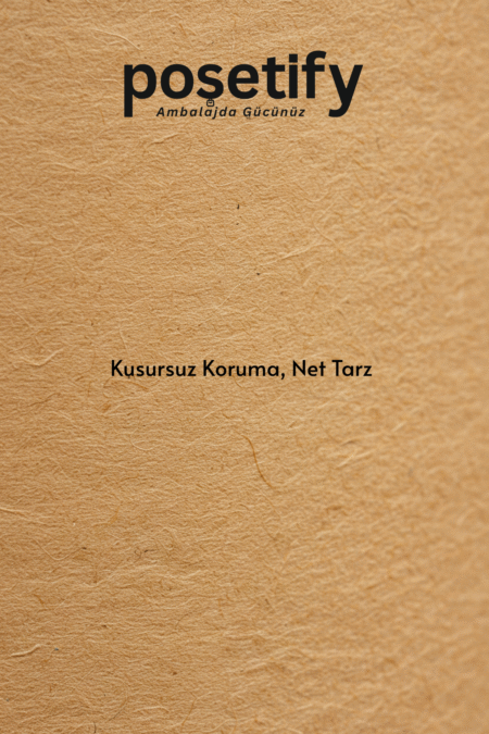 Poşetify Düz Kraft Paketleme Kağıdı | 70x100 cm | Çok Amaçlı Ambalaj Kâğıdı