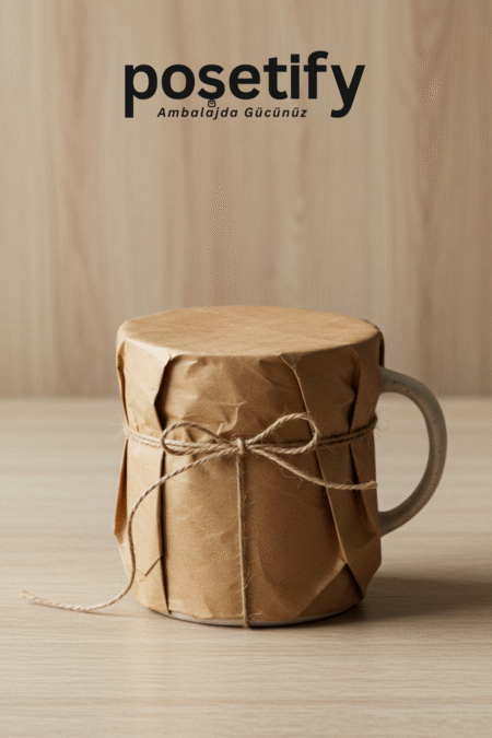 Poşetify Düz Kraft Paketleme Kağıdı | 70x100 cm | Çok Amaçlı Ambalaj Kâğıdı