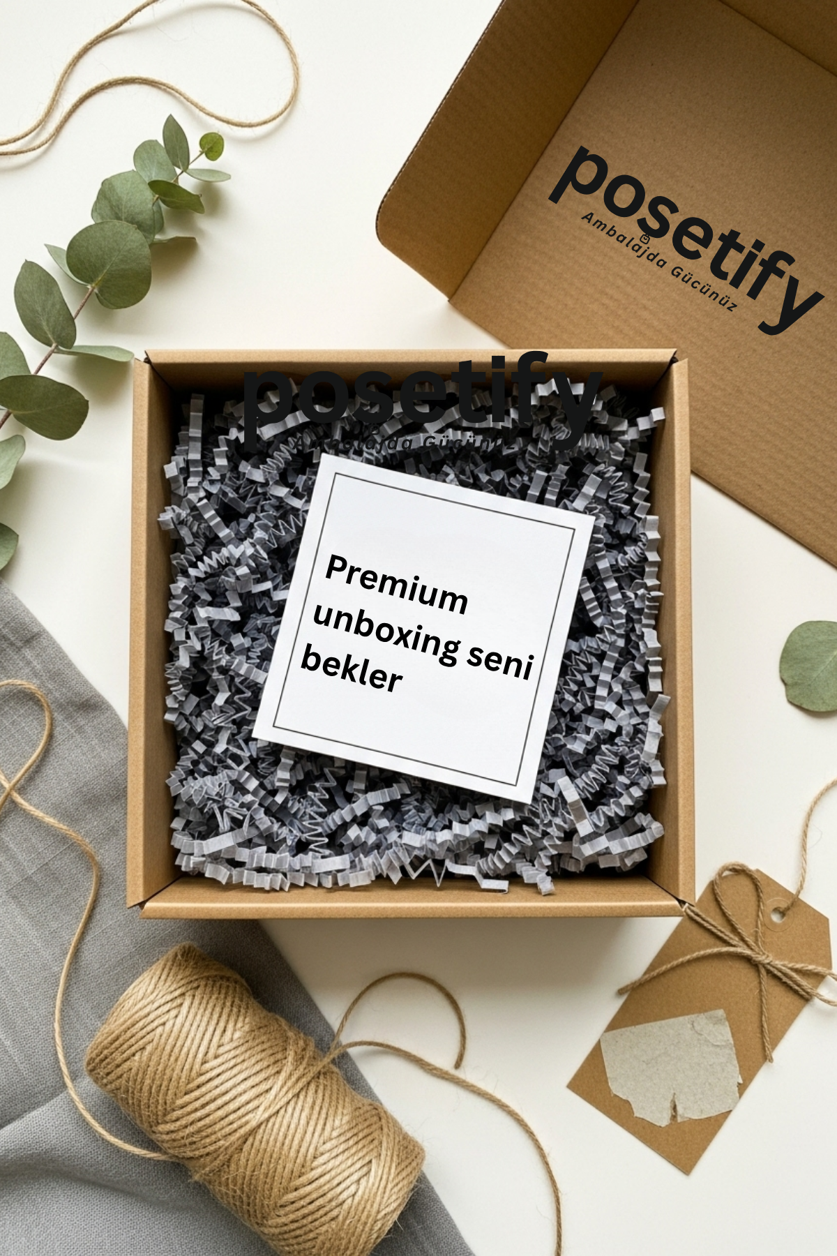 Poşetify Premium Kırpık Kâğıt Dolgu | Gri Renk | Estetik Ambalaj | Koruyucu Paketleme Kâğıdı Poşetify Premium Kırpık Kâğıt Dolgu | Gri Renk | Estetik Ambalaj | Koruyucu Paketleme Kâğıdı