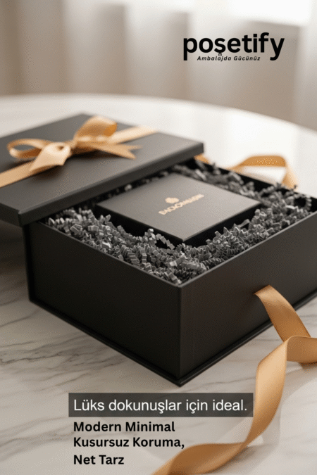 Poşetify Premium Kırpık Kâğıt Dolgu | Gri Renk | Estetik Ambalaj | Koruyucu Paketleme Kâğıdı