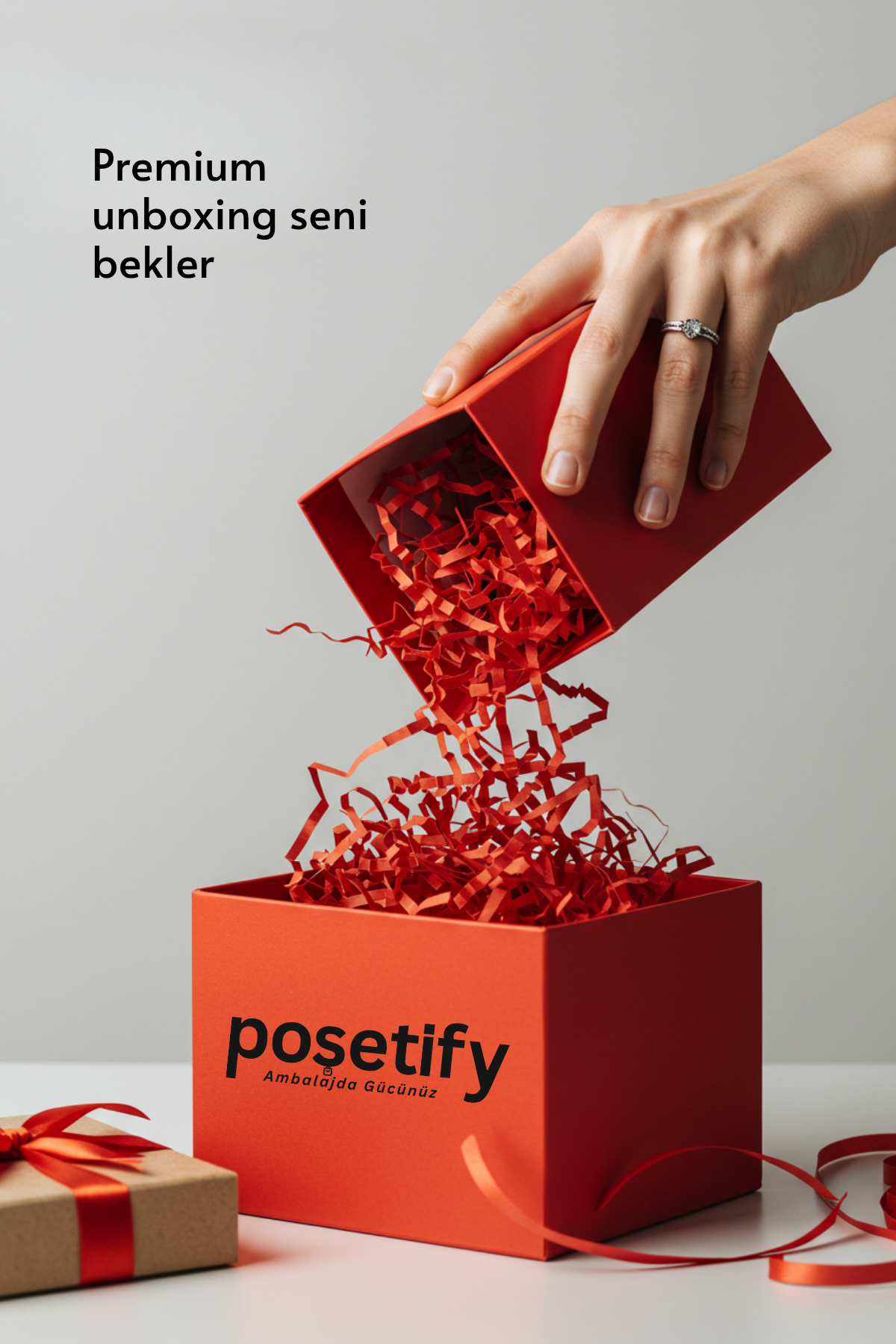 Poşetify Premium Kırpık Kâğıt Dolgu | Kırmızı Renk | Estetik Ambalaj | Koruyucu Paketleme Kâğıdı Poşetify Premium Kırpık Kâğıt Dolgu | Kırmızı Renk | Estetik Ambalaj | Koruyucu Paketleme Kâğıdı