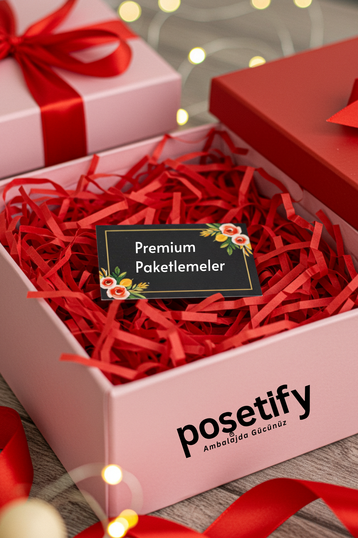 Poşetify Premium Kırpık Kâğıt Dolgu | Kırmızı Renk | Estetik Ambalaj | Koruyucu Paketleme Kâğıdı Poşetify Premium Kırpık Kâğıt Dolgu | Kırmızı Renk | Estetik Ambalaj | Koruyucu Paketleme Kâğıdı
