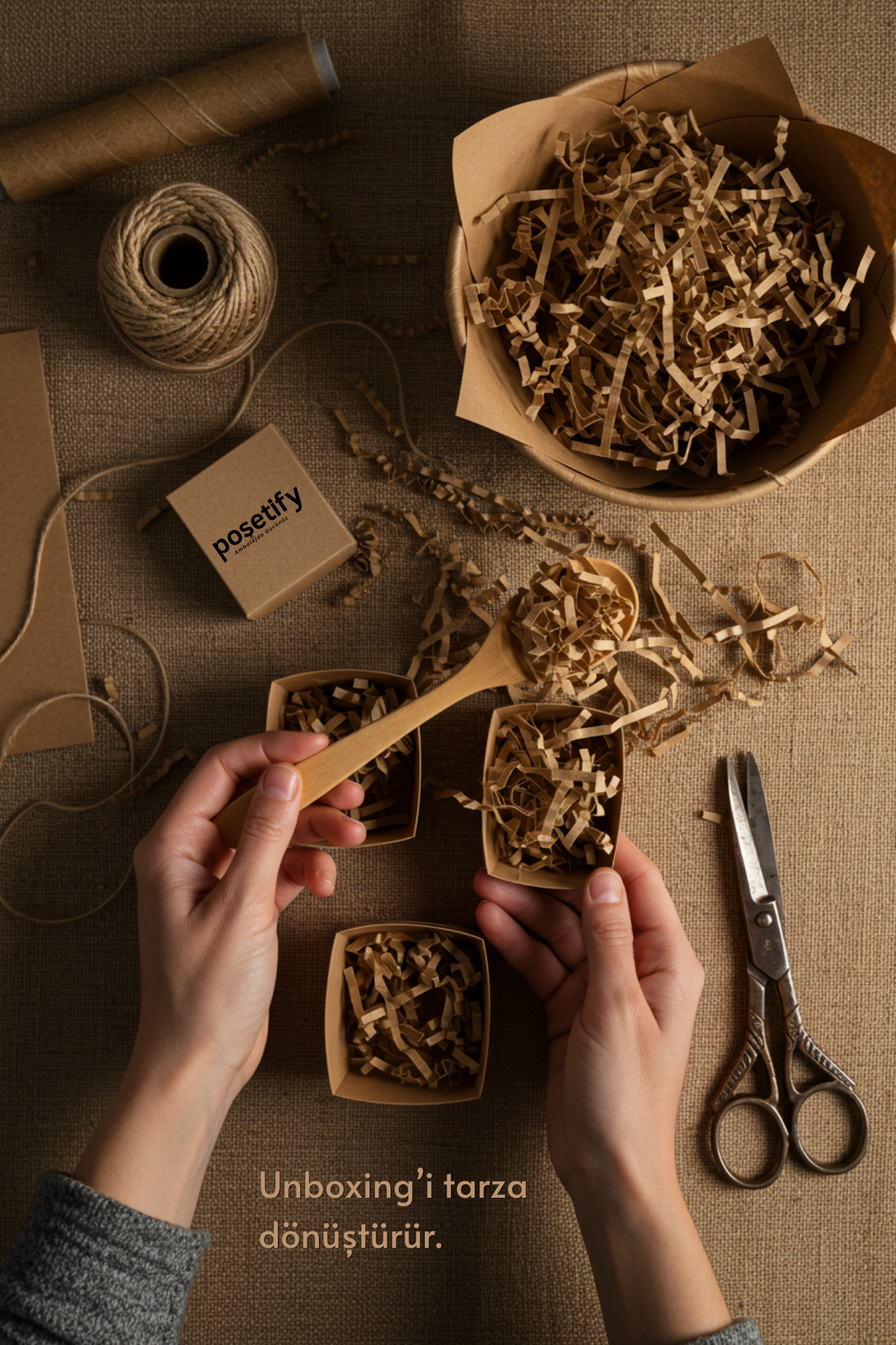 Poşetify Premium Kırpık Kâğıt Dolgu | Kraft Renk | Estetik Ambalaj | Koruyucu Paketleme Kâğıdı Poşetify Premium Kırpık Kâğıt Dolgu | Kraft Renk | Estetik Ambalaj | Koruyucu Paketleme Kâğıdı