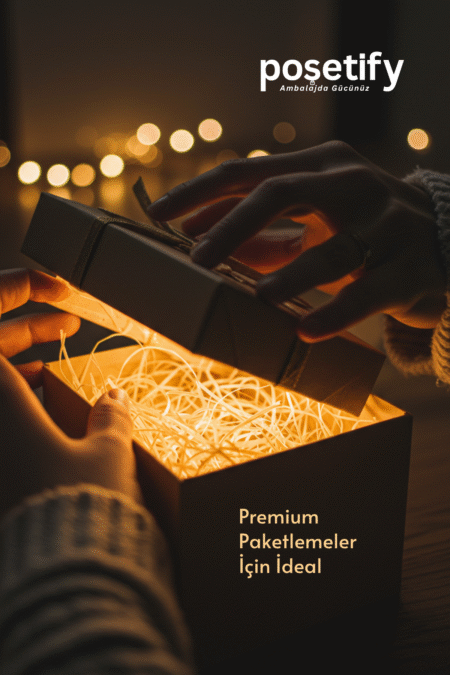 Poşetify Premium Kırpık Kâğıt Dolgu | Kraft Renk | Estetik Ambalaj | Koruyucu Paketleme Kâğıdı