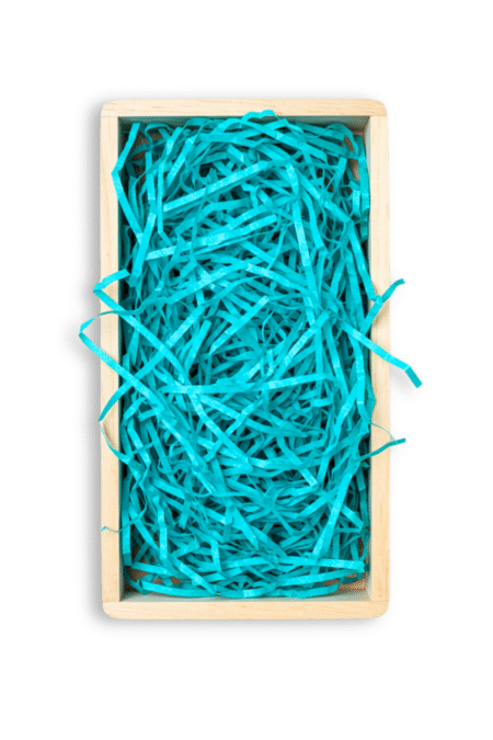 Poşetify Premium Kırpık Kâğıt Dolgu | Mavi Renk | Estetik Ambalaj | Koruyucu Paketleme Kâğıdı