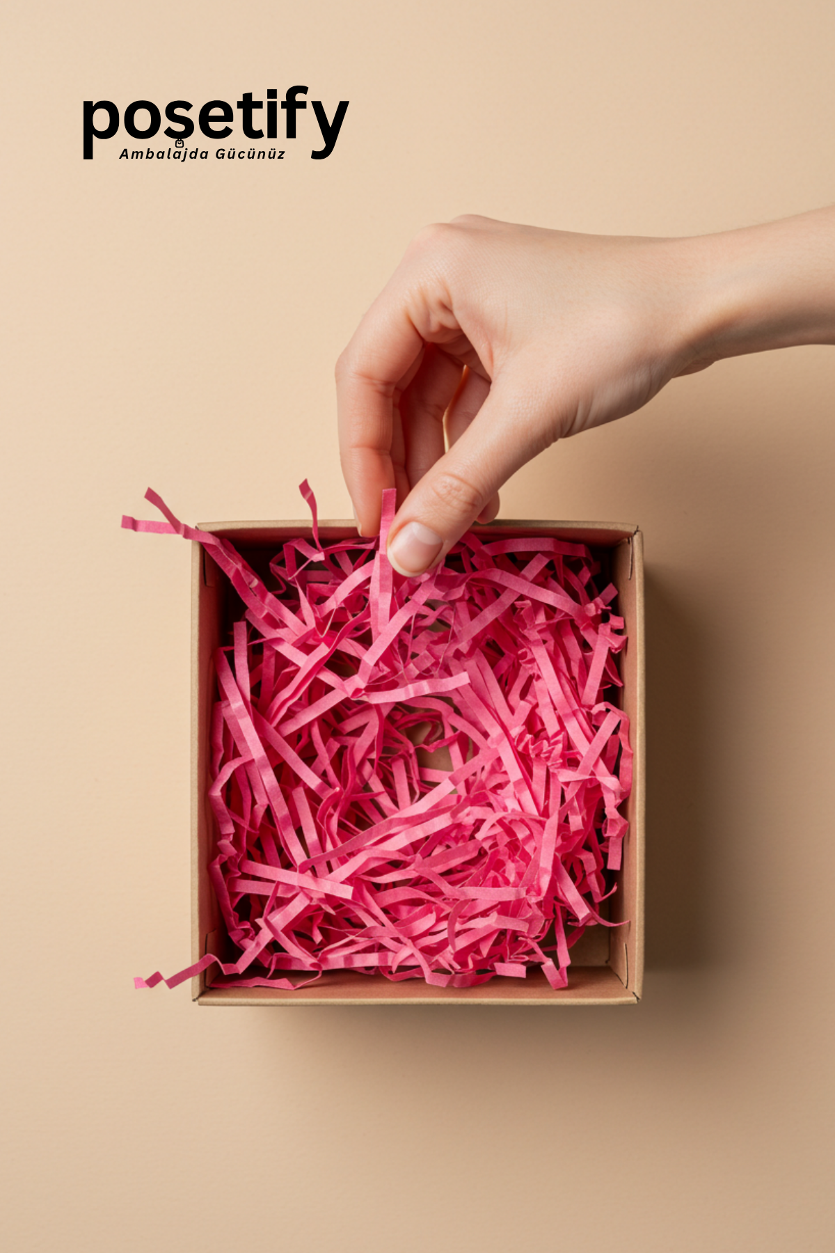 Poşetify Premium Kırpık Kâğıt Dolgu | Pembe Renk | Estetik Ambalaj | Koruyucu Paketleme Kâğıdı Poşetify Premium Kırpık Kâğıt Dolgu | Pembe Renk | Estetik Ambalaj | Koruyucu Paketleme Kâğıdı