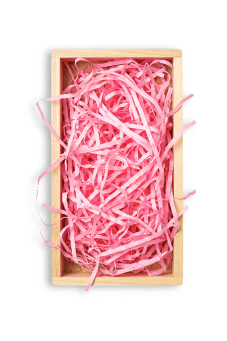 Poşetify Premium Kırpık Kâğıt Dolgu | Pembe Renk | Estetik Ambalaj | Koruyucu Paketleme Kâğıdı