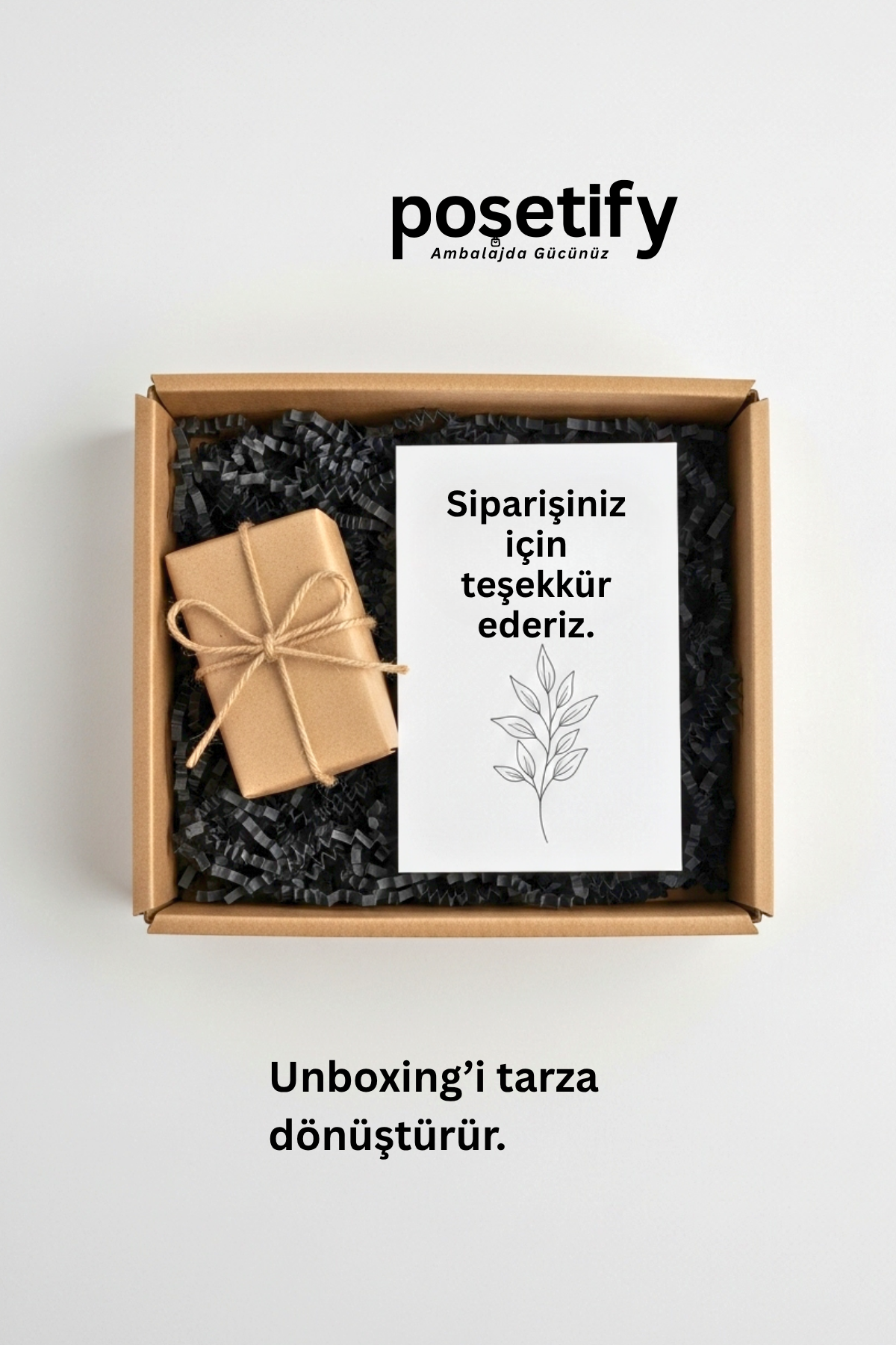 Poşetify Premium Kırpık Kâğıt Dolgu | Siyah Renk | Estetik Ambalaj | Koruyucu Paketleme Kâğıdı Poşetify Premium Kırpık Kâğıt Dolgu | Siyah Renk | Estetik Ambalaj | Koruyucu Paketleme Kâğıdı