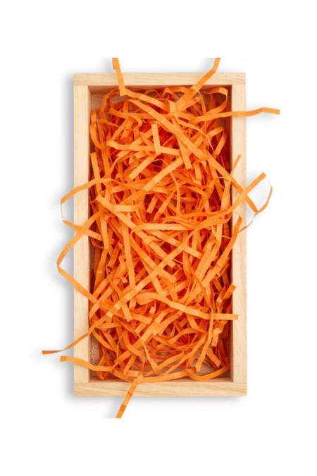 Poşetify Premium Kırpık Kâğıt Dolgu | Turuncu Renk | Estetik Ambalaj | Koruyucu Paketleme Kâğıdı