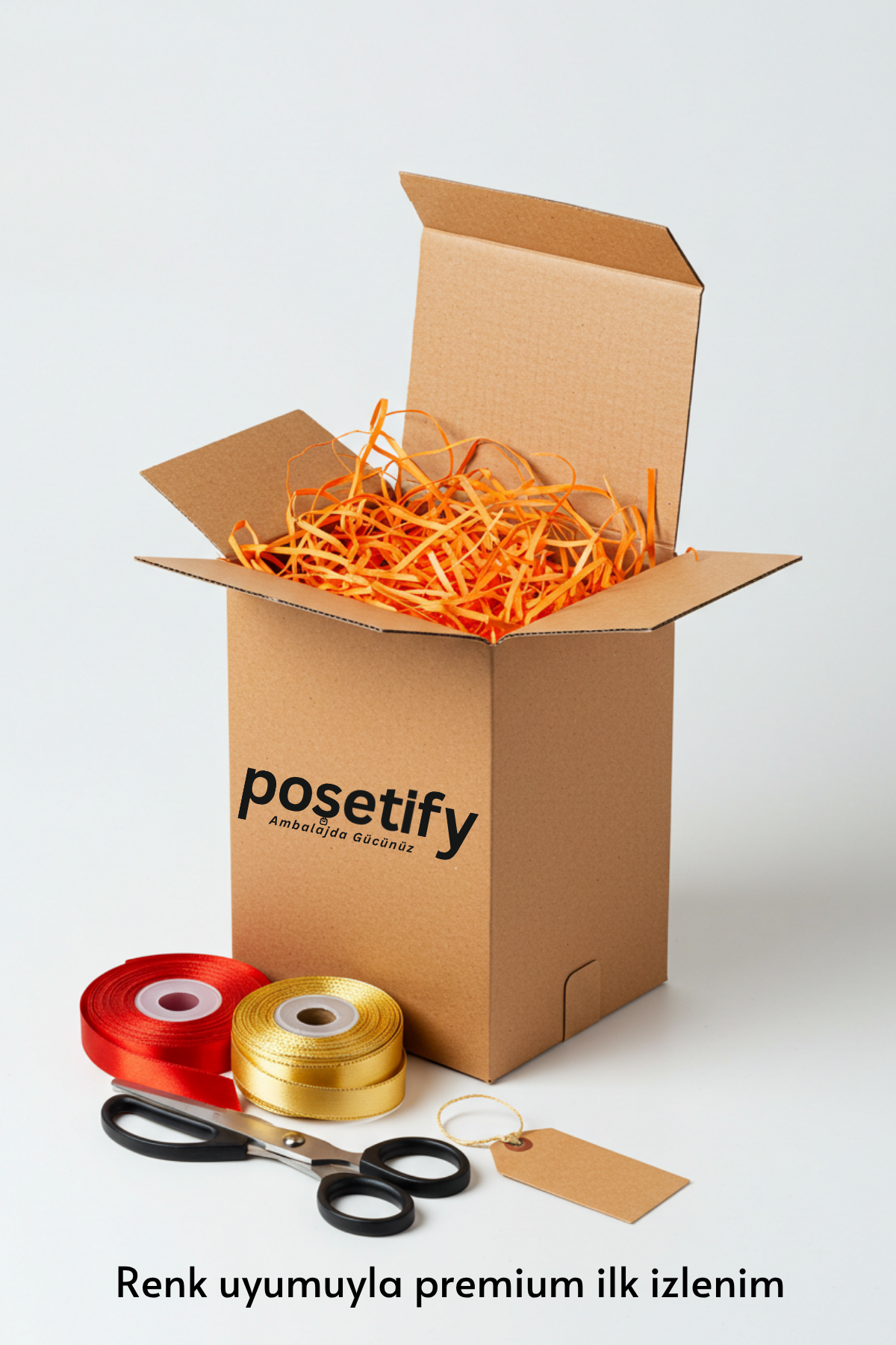 Poşetify Premium Kırpık Kâğıt Dolgu | Turuncu Renk | Estetik Ambalaj | Koruyucu Paketleme Kâğıdı Poşetify Premium Kırpık Kâğıt Dolgu | Turuncu Renk | Estetik Ambalaj | Koruyucu Paketleme Kâğıdı