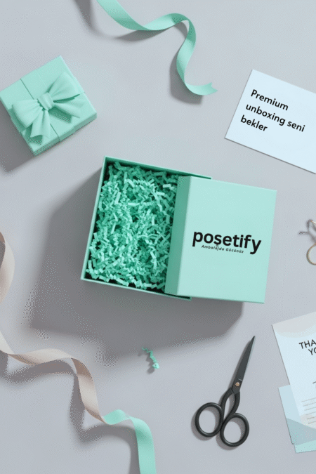 Poşetify Premium Kırpık Kâğıt Dolgu | Yeşil Renk | Estetik Ambalaj | Koruyucu Paketleme Kâğıdı