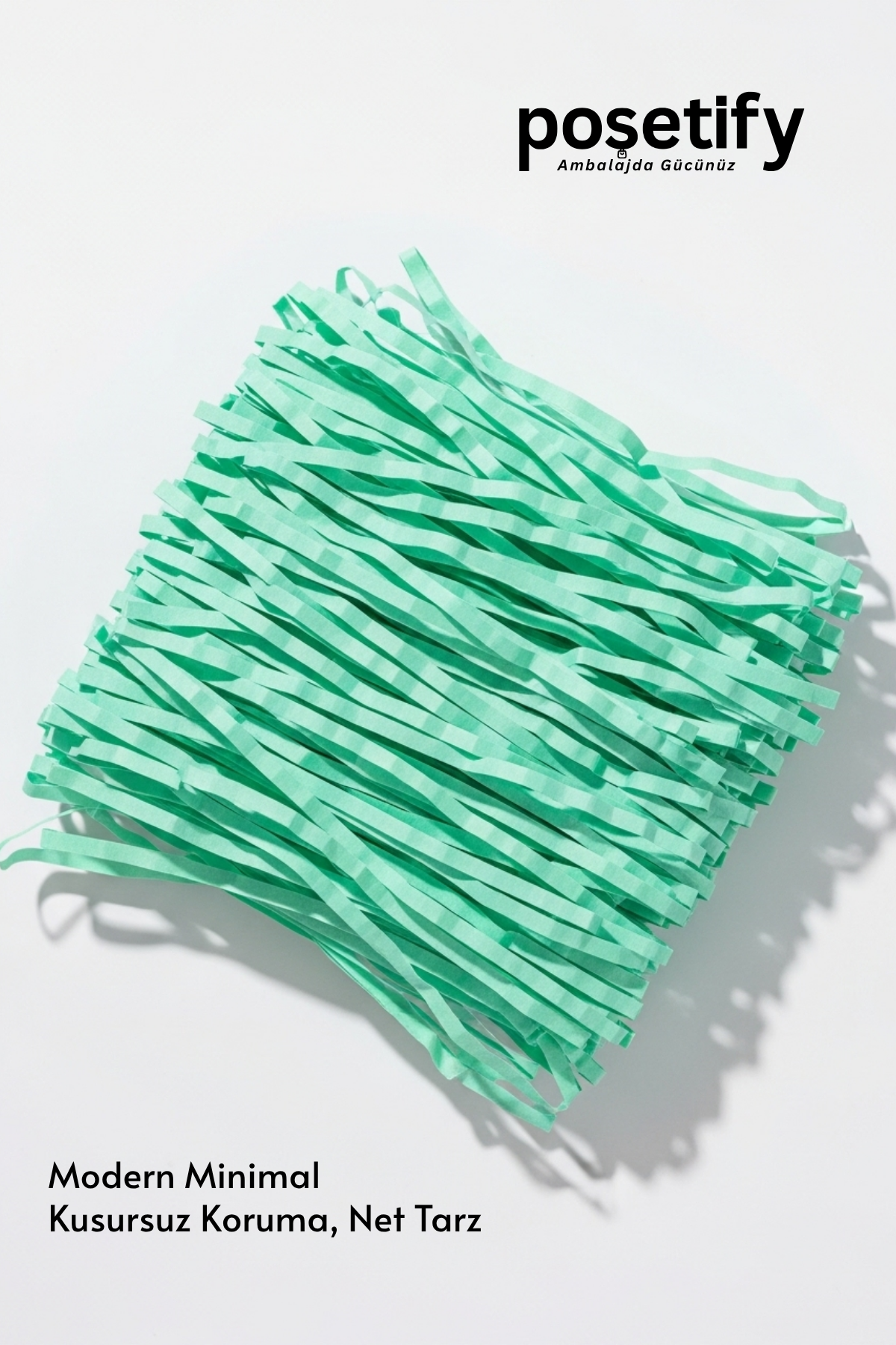 Poşetify Premium Kırpık Kâğıt Dolgu | Yeşil Renk | Estetik Ambalaj | Koruyucu Paketleme Kâğıdı Poşetify Premium Kırpık Kâğıt Dolgu | Yeşil Renk | Estetik Ambalaj | Koruyucu Paketleme Kâğıdı