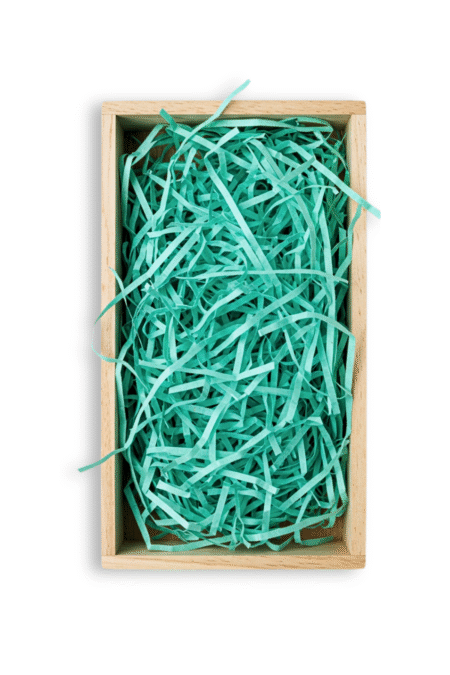 Poşetify Premium Kırpık Kâğıt Dolgu | Yeşil Renk | Estetik Ambalaj | Koruyucu Paketleme Kâğıdı