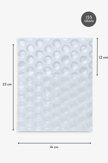 Poşetify Premium Büyük Balonlu Şeffaf Torba 14x22+12 cm Koruyucu Ambalaj Poşeti