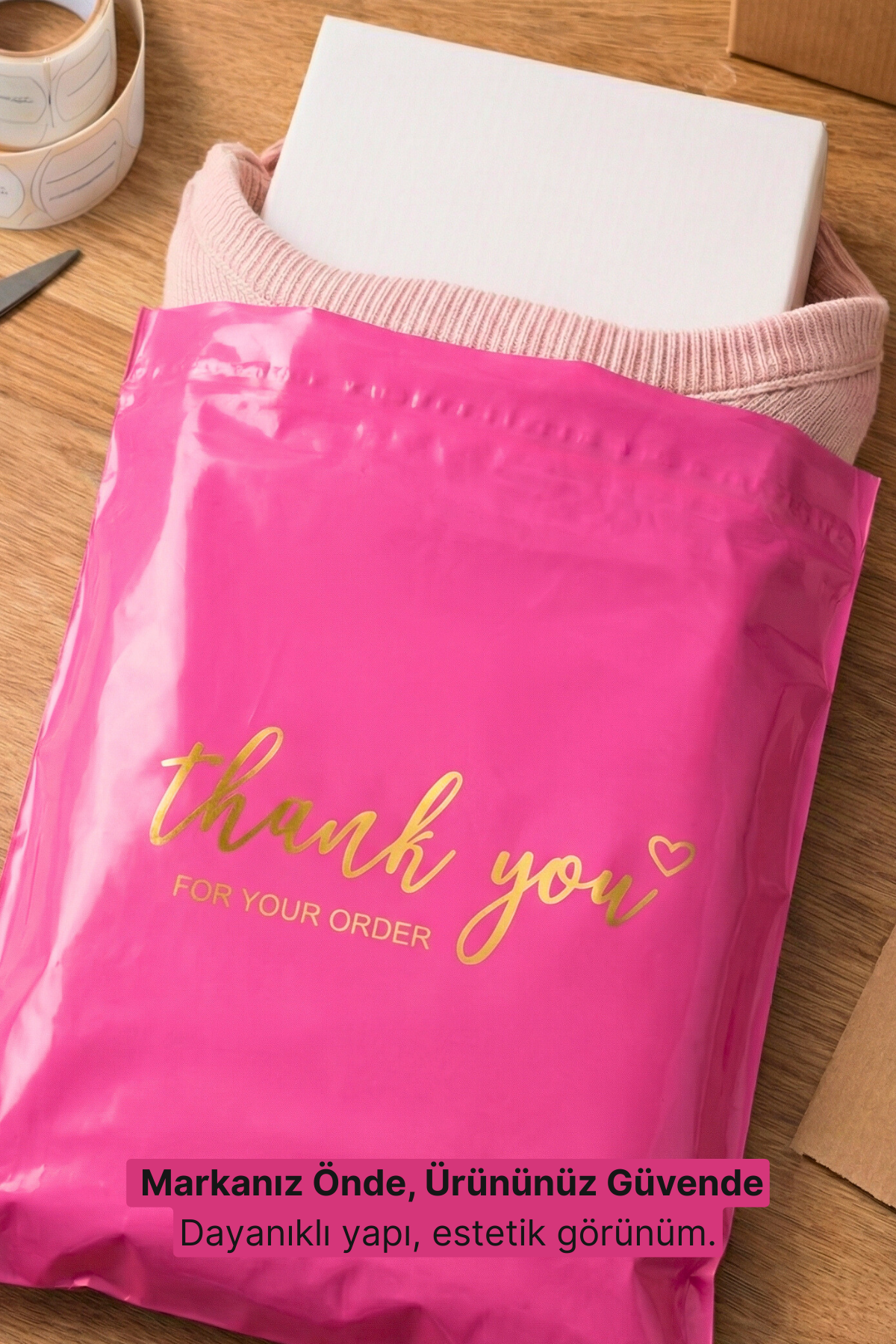 Premium Renkli Kargo Poşeti 30x38x6 cm | Yapışkan Bantlı | 100 Mikron Premium Renkli Kargo Poşeti 30x38x6 cm | Yapışkan Bantlı | 100 Mikron