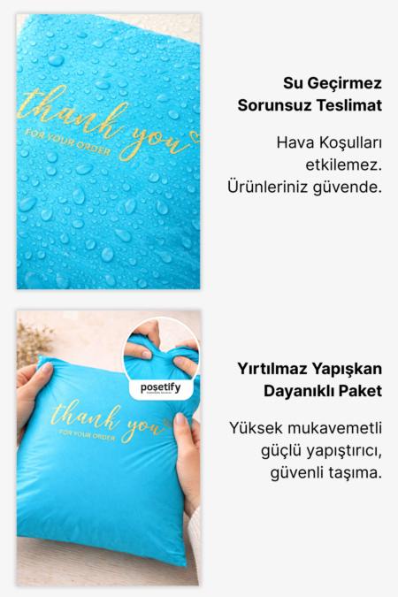 Premium Renkli Kargo Poşeti Seti 30x38x6 cm | Yapışkan Bantlı | 100 Mikron | Renk Seti | 1. Kalite